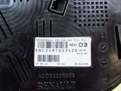 RENAULT MEGANE III 1.5 DCI 08-16 LICZNIK ZEGAR 248100342R