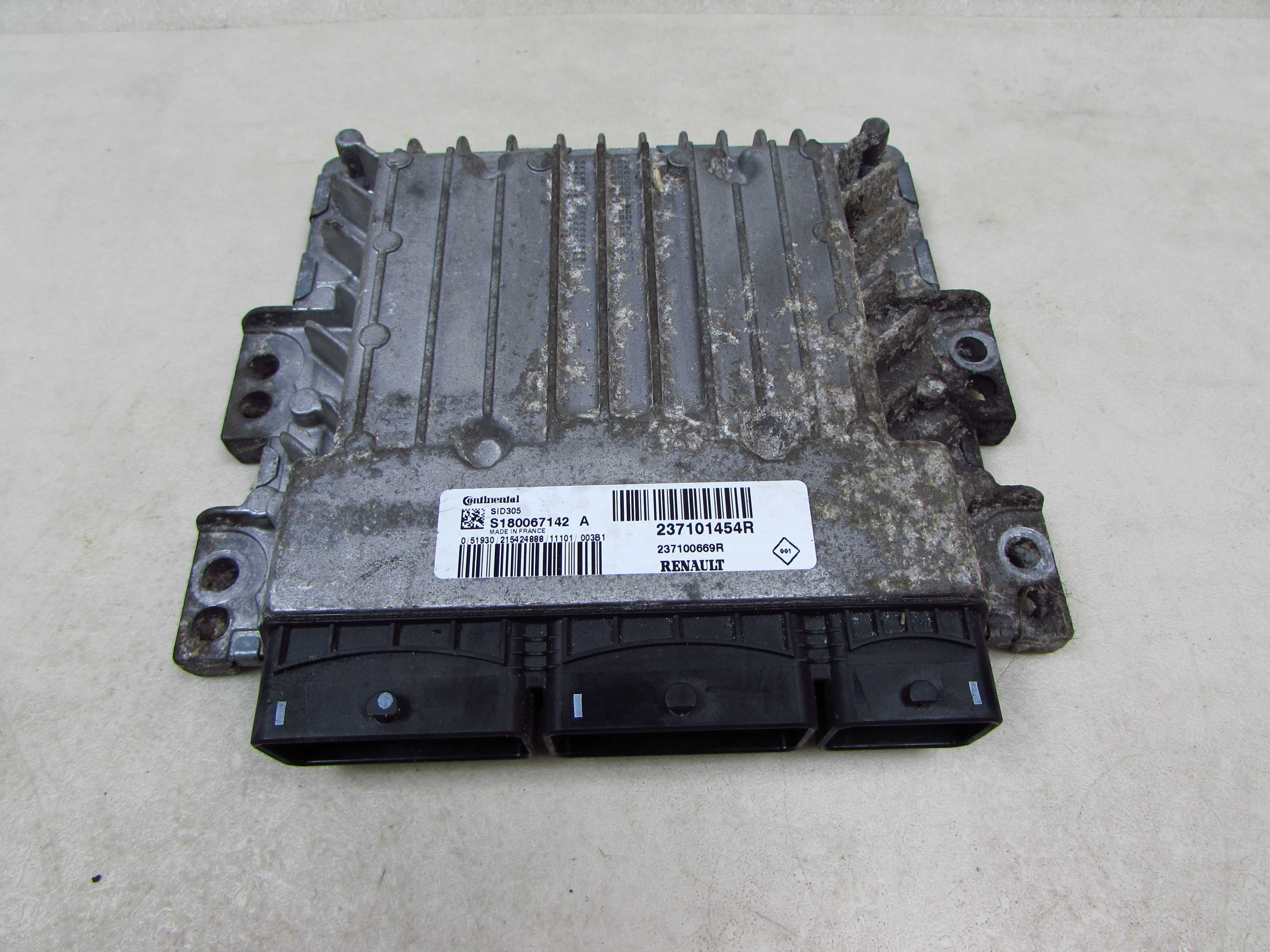 RENAULT MEGANE III 1.5 DCI 08-16 KOMPUTER STEROWNIK SILNIKA ECU 237101454R S180067142A