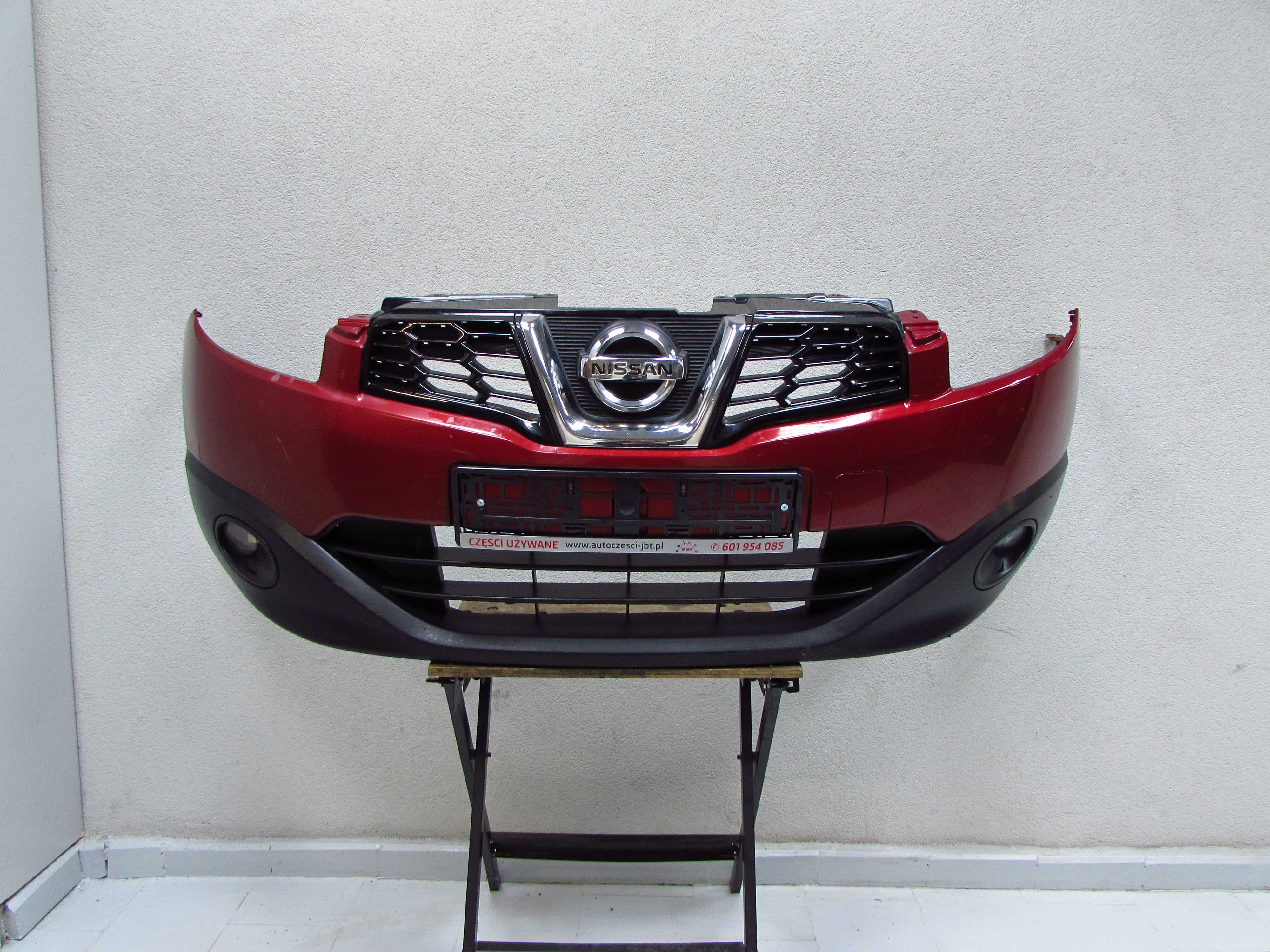 NISSAN QASHQAI J10 LIFT 10-13 ZDERZAK PRZOD HALOGENY KPL NAJ
