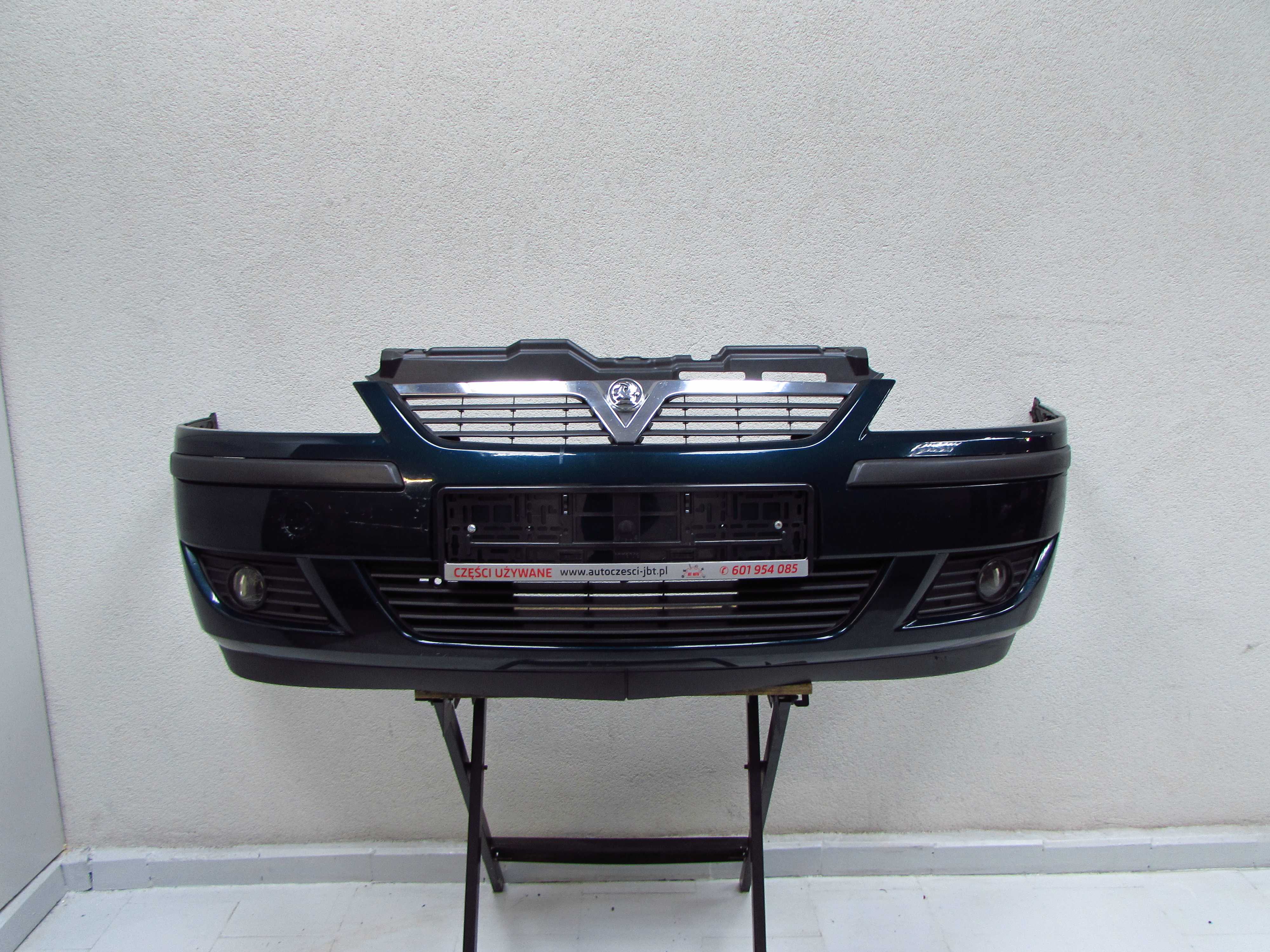 OPEL CORSA C  02-06 ZDERZAK PRZOD HALOGENY KPL Z20U