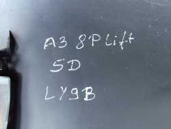 AUDI A3 8P LIFT 5D 05-08 ZDERZAK TYL LY9B