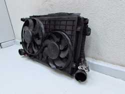 AUDI A3 8P 1.8 2.0 TFSI 03-10 CLODNICE WODY KLIMA INTERCOOLER WENTYLATOR 1K0121251AT 1K0145803S