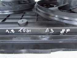 AUDI A3 8P 1.8 2.0 TFSI 03-10 CLODNICE WODY KLIMA INTERCOOLER WENTYLATOR 1K0121251AT 1K0145803S