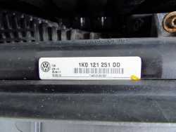 VW GOLF VI 1.6 TDI 08-12 PAS PRZEDNI CHLODNICE WENTYLATOR 1K0121251DD 1K0959455FB