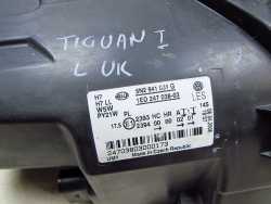 VW TIGUAN 5N 07-11 LAMPA REFLEKTOR PRZOD LEWY 5N2941031K UK
