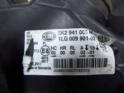 VW GOLF VI 08-12 LAMPA PRZOD LEWA REFLEKTOR UK