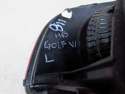 VW GOLF VI HB 08-12 LAMPA TYL LEWA W KLAPE UK 5K0945093J