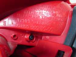 PEUGEOT 207 LIFT 09-12 LAMPA TYL LEWA 9686566080