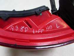 AUDI A3 8P LIFT HB 5D 08-12 LAMPA TYL LEWA 8P4945095E