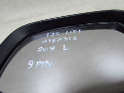 TOYOTA AVENSIS T25 LIFT 06-08 LUSTERKO LEWE 9PIN 209