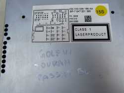 VW PASSAT B6 GOLF VI TOURAN RADIO CD 1K0035186AA 7647201360