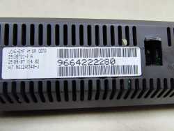 PEUGEOT 307 SCUDO EXPERT WYSWIETLACZ RADIA 9664222280