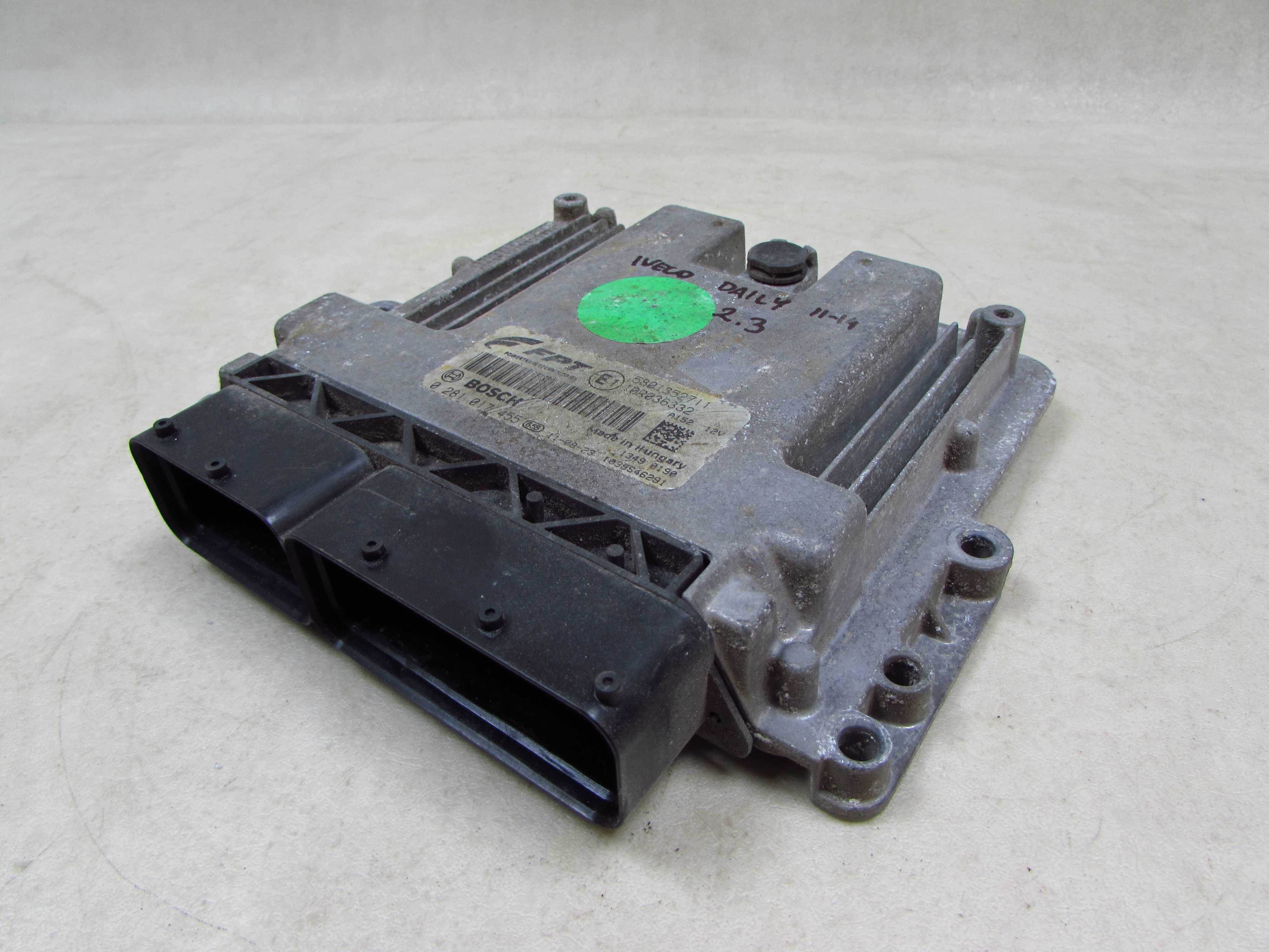 IVECO DAILY 2.3 EURO 5 11-14 KOMPUTER STEROWNIK SILNIKA 0281017455 5801352711