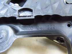 SKODA OCTAVIA II 04-08 SLIZG MOCOWANIA PLYTA LAMPY REFLEKTORA PRZOD LEWY 1Z0941339