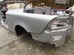 VOLVO C70 II 06-13 CWIARTKA BLOTNIK TYL LEWY 477