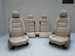 VOLVO C70 II CABRIO LIFT 06-13 FOTEL FOTELE SIEDZENIA SKORA KPL