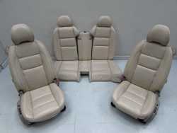 VOLVO C70 II CABRIO LIFT 06-13 FOTEL FOTELE SIEDZENIA SKORA KPL