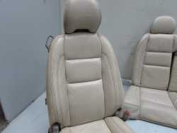 VOLVO C70 II CABRIO LIFT 06-13 FOTEL FOTELE SIEDZENIA SKORA KPL