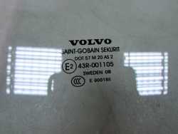 VOLVO S40 04- SZYBA BOCZNA DRZWI TYL LEWA 08R 43R-001105