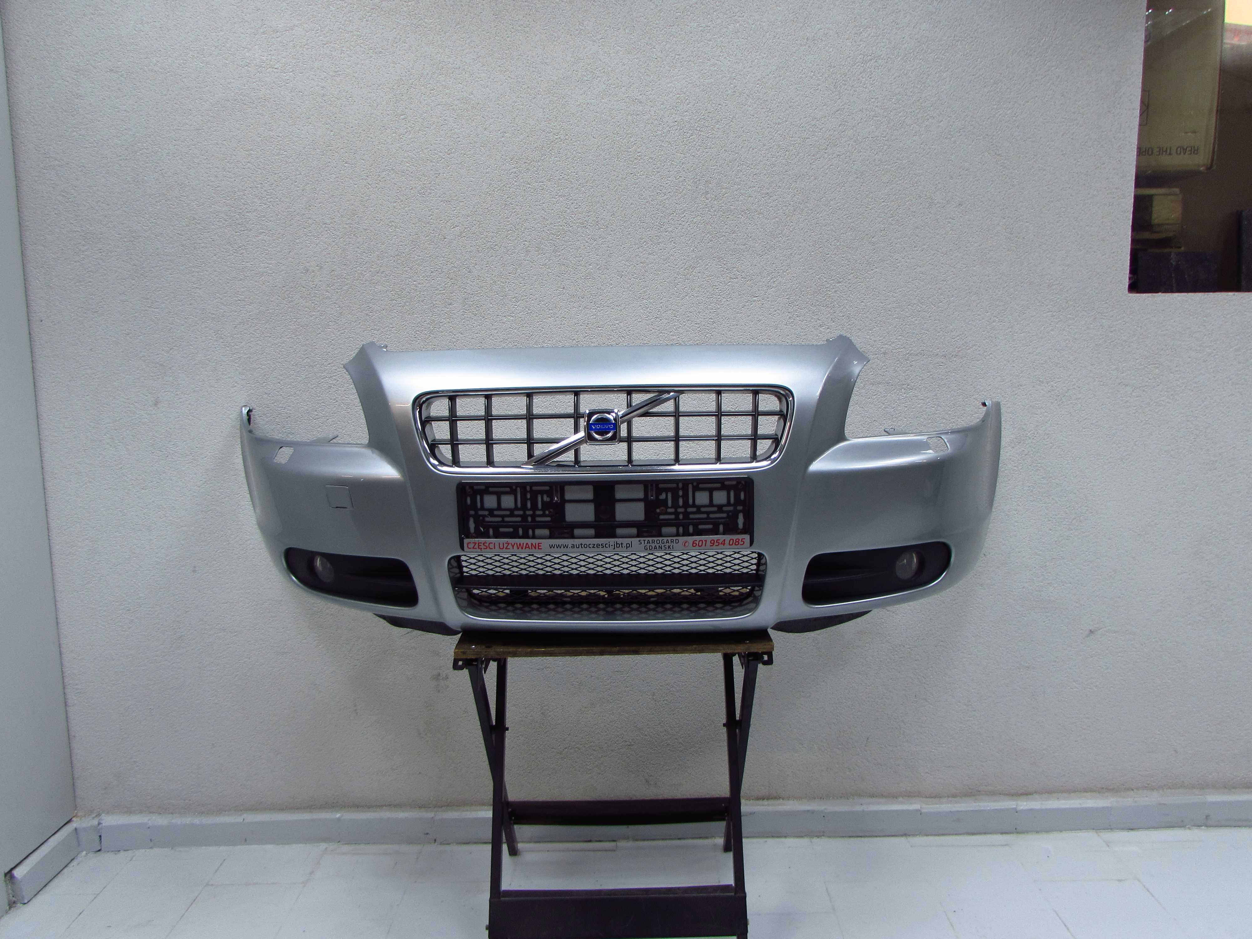 VOLVO C70 II 06-10 ZDERZAK PRZOD GRILL ATRAPA XENON 477