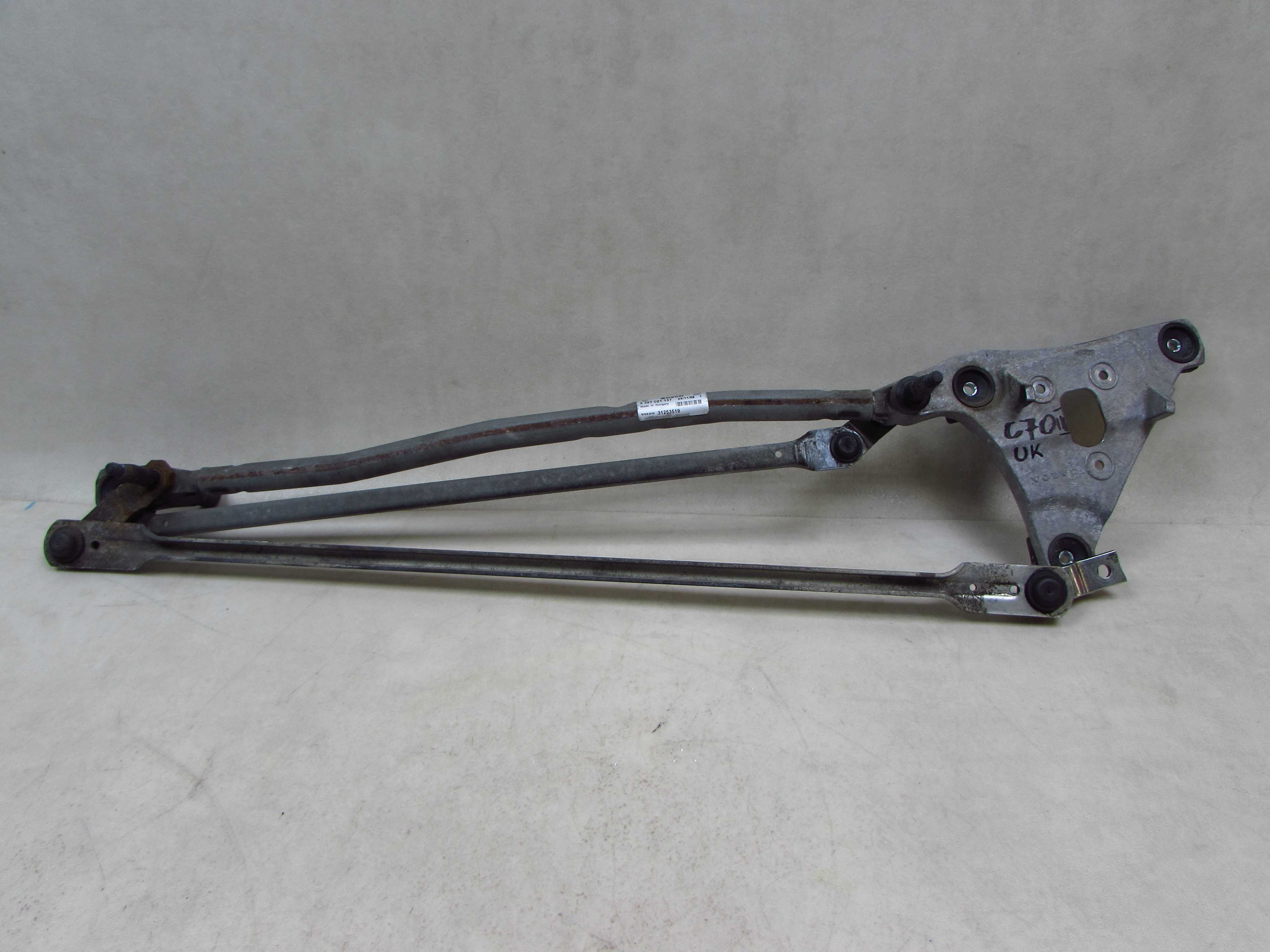 VOLVO C30 C70 II V50 S40 MECHANIZM WYCIERACZEK 31253519 3397021157 UK 04-14