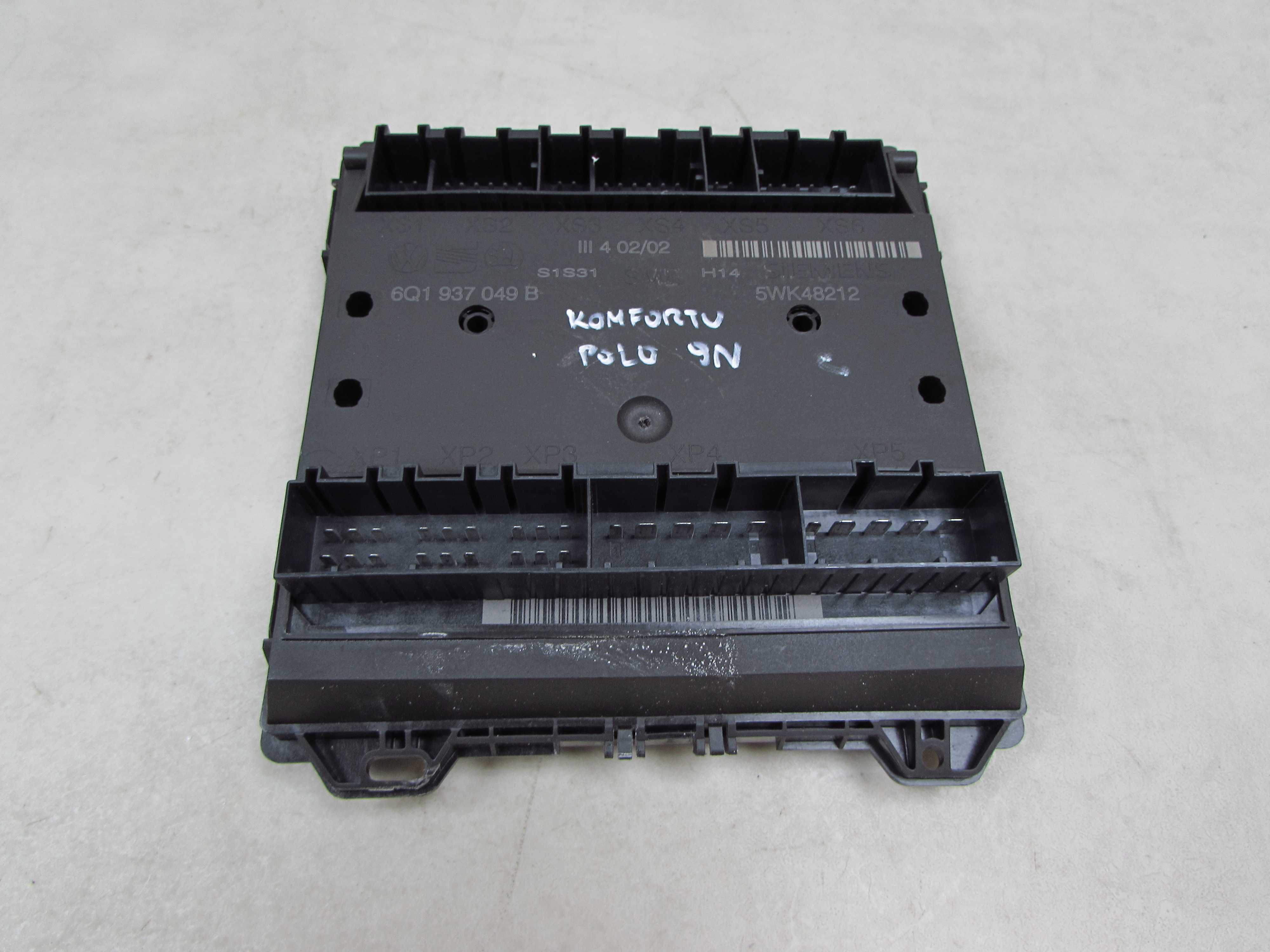 SKODA SEAT VW POLO IV 9N 01-09 MODUL KOMFORTU 6Q1937049B