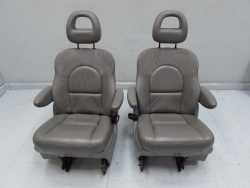 CHRYSLER GRAND VOYAGER IV 02-07 FOTELE KAPITANSKIE TYL PRAWY LEWY SKORA