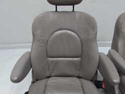 CHRYSLER GRAND VOYAGER IV 02-07 FOTELE KAPITANSKIE TYL PRAWY LEWY SKORA