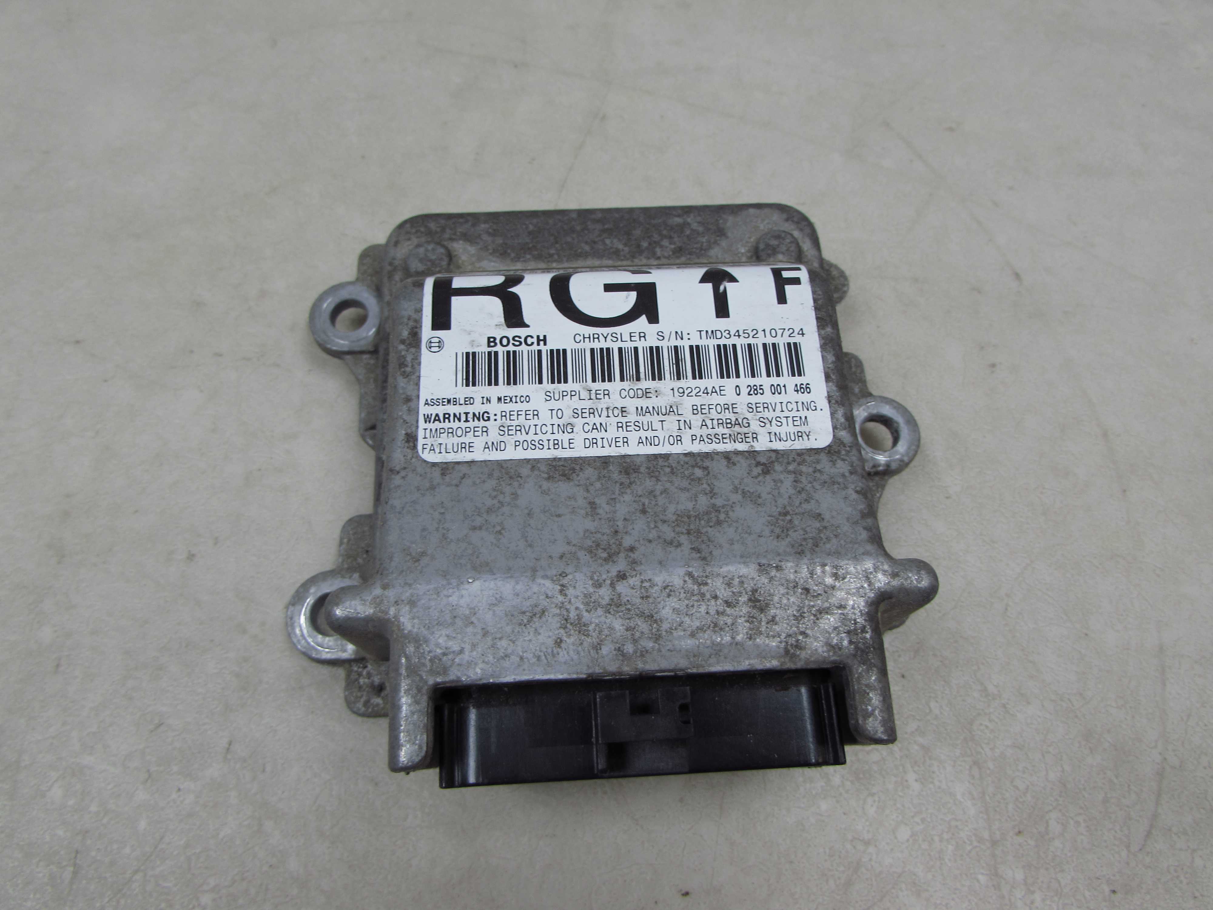 CHRYSLER GRAND VOYAGER IV 00-07 MODUL STEROWNIK SENSOR PODUSZEK AIRBAG 04748604AC