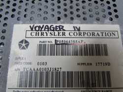 CHRYSLER GRAND VOYAGER JEEP 00-07 RADIO CD KASETA RADIOODTWARZACZ 05064385AF