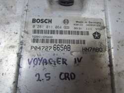 CHRYSLER GRAND VOYAGER DODGE CARAVAN 2.5 CRD 00-07 KOMPUTER STEROWNIK SILNIKA 04727665AB 0281011064