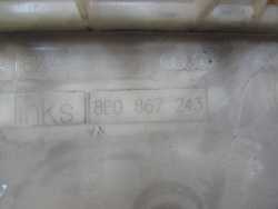 AUDI A4 B6 01-05 TAPICERKA OSLONA POSZYCIE SLUPKA B LEWA 8E0867243