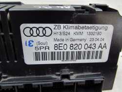 AUDI A4 B6 B7 01-08 PANEL NAWIEWU KLIMATYZACJI 2 DIN 8E0820043 AA