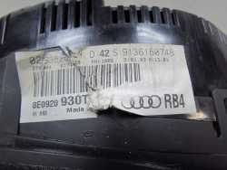 AUDI A4 B6 1.9 TDI 01-05 LICZNIK ZEGAR OBROTOMIERZ 8E0920930T