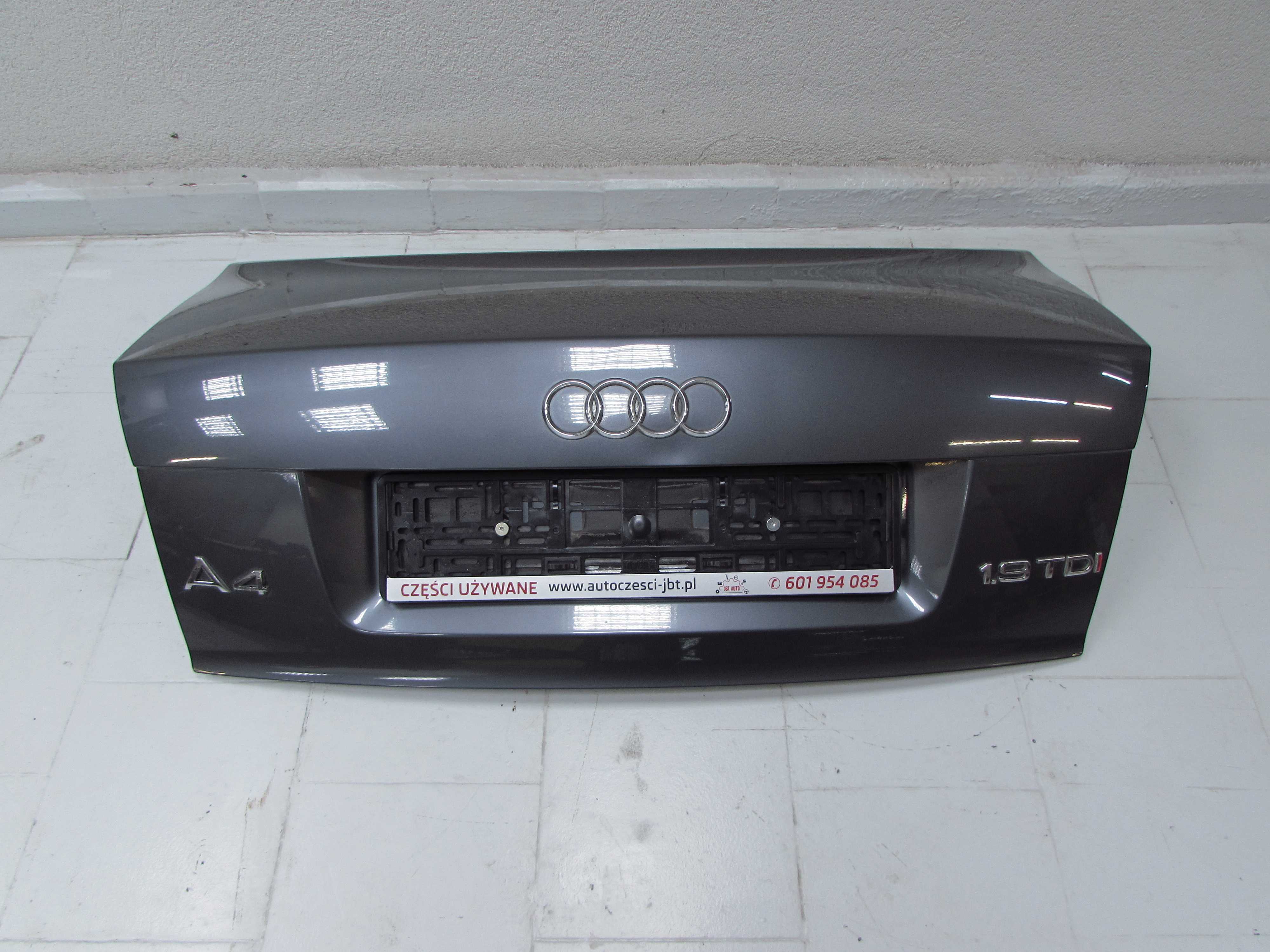 AUDI A4 B6 01-05 SEDAN KLAPA BAGAZNIKA TYL LX7Z