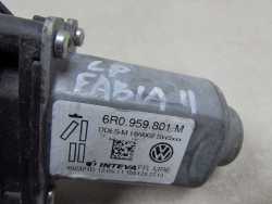 -VW AUDI SEAT SKODA FABIA II 07-14  SILNICZEK SILNIK MODUL SZYBY PRZOD LEWY 6R0959801M EUROPA