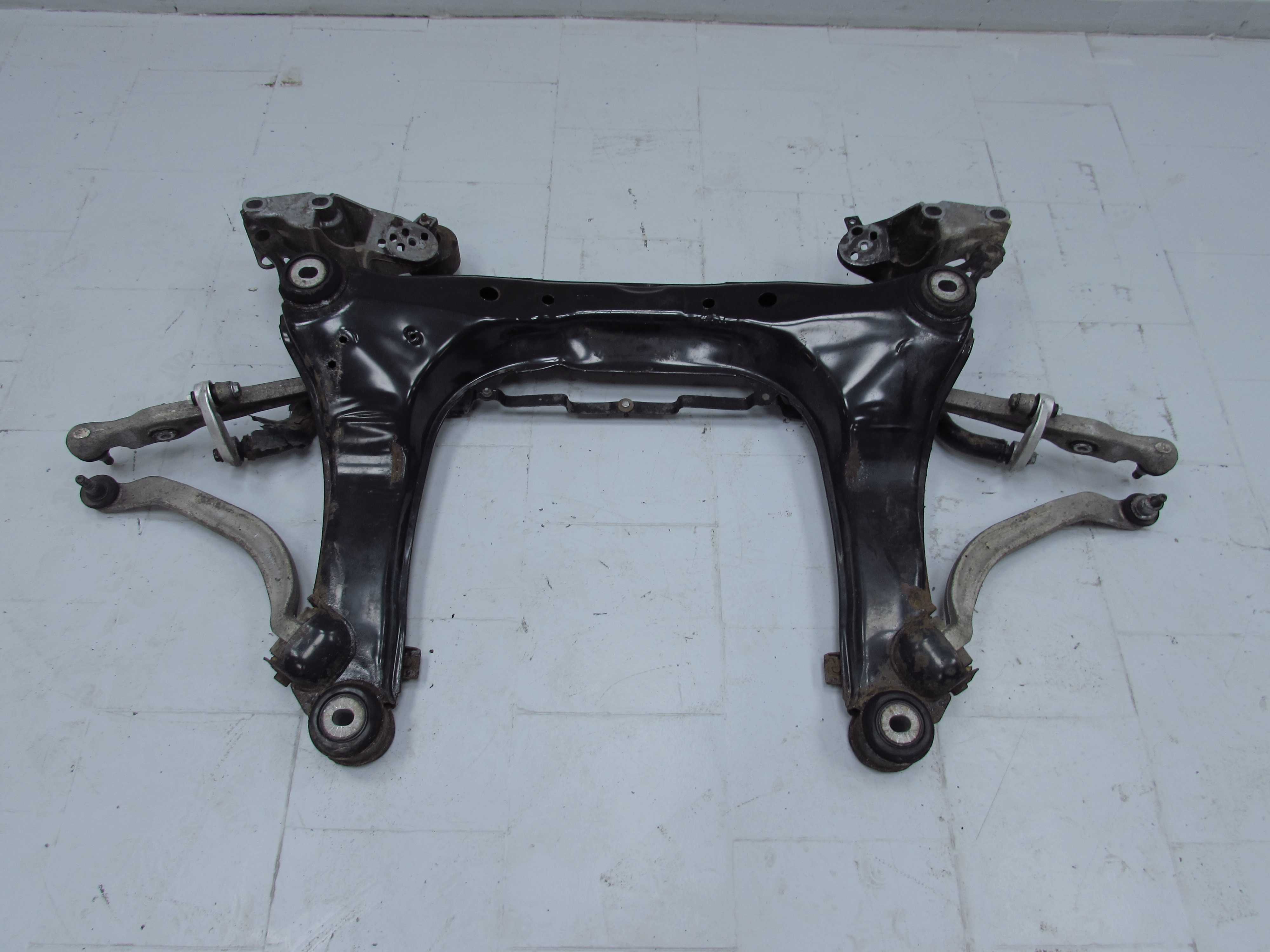 AUDI A4 B6 1.9 TDI 01-05 KOLYSKA WOZEK BELKA SILNIKA ZAWIESZENIA PRZOD KPL