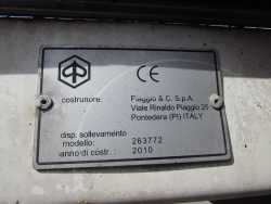 PIAGGIO PORTER QUARGO DIESEL 04-16 SKRZYNIA PAKA ZABUDOWA WYWROTKA ELEKTRYCZNA 146 X 200