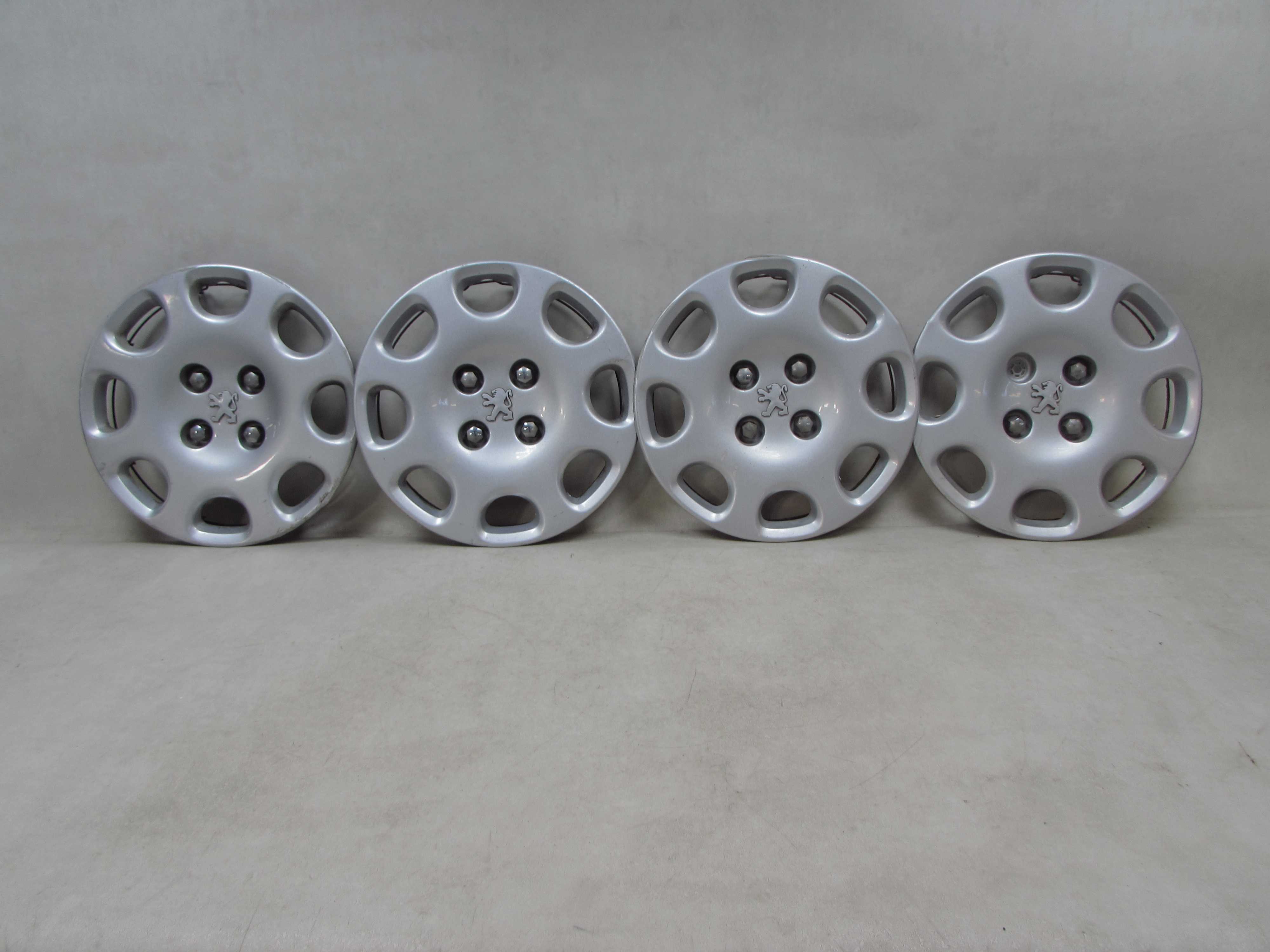 PEUGEOT 206 KOLPAKI ORYGIANALNE FELGI KOMPLET 14" 9658517380 4X108