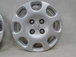 PEUGEOT 206 KOLPAKI ORYGIANALNE FELGI KOMPLET 14" 9658517380 4X108