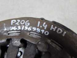 PEUGEOT 206 1.4 HDI SPRZEGLO TARCZA DOCISK 9637569810