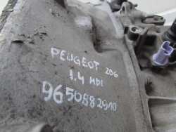 PEUGEOT 206 1.4 HDI 98-09 SKRZYNIA BIEGOW MANUAL 9637569810