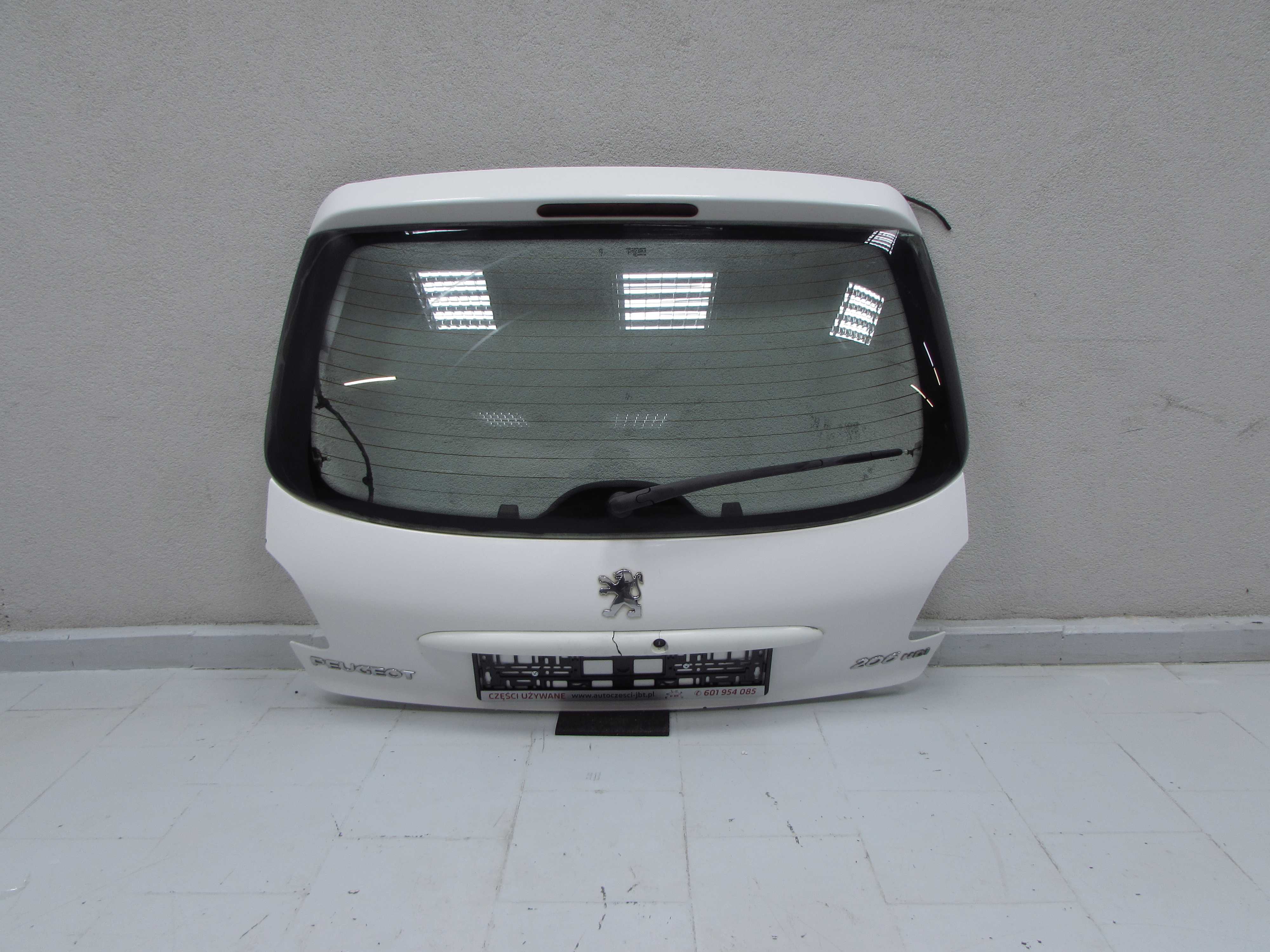 PEUGEOT 206 HB 98-09 KLAPA BAGAZNIKA TYL SZYBA
