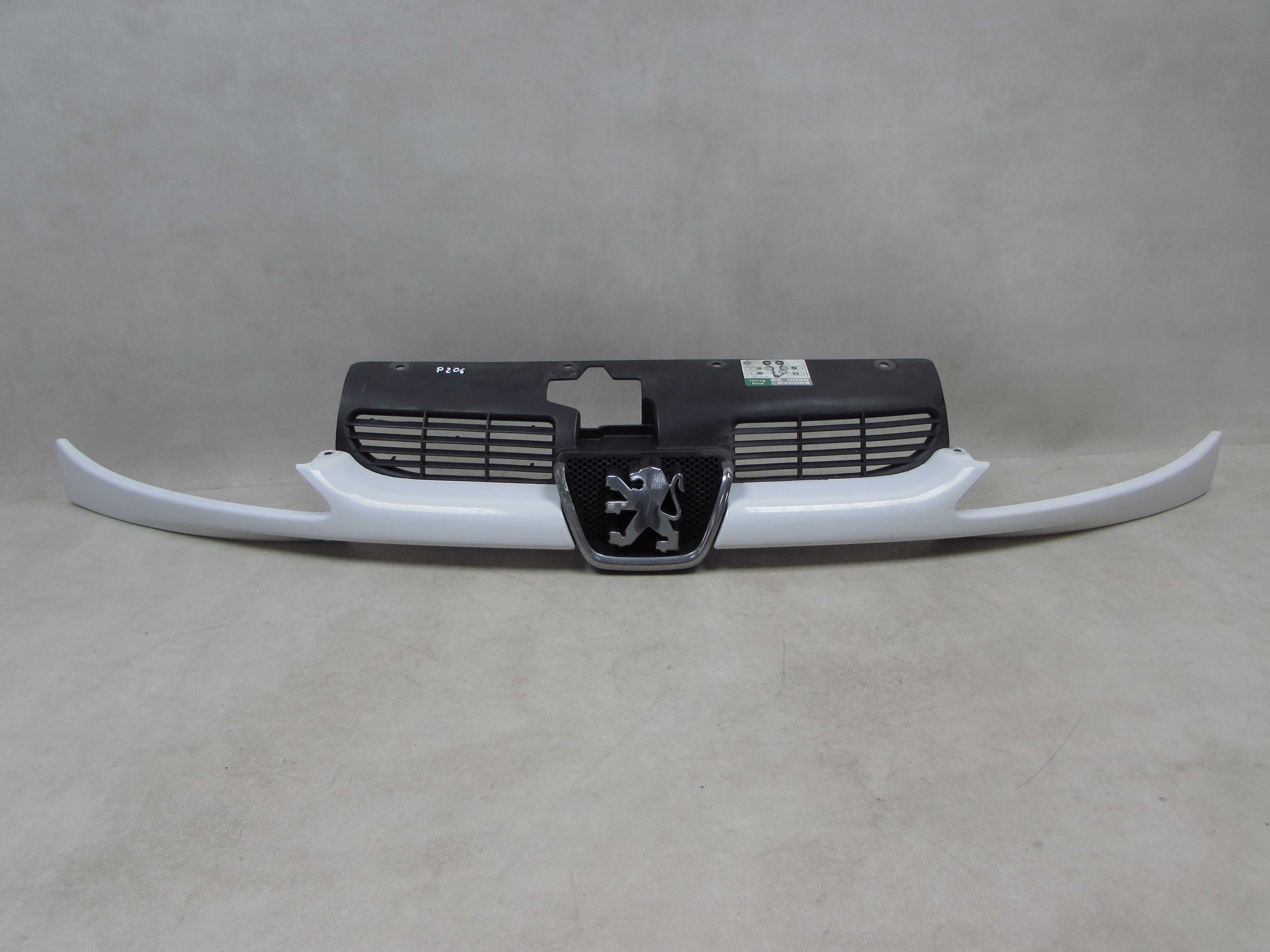 PEUGEOT 206 98-09 GRILL ATRAPA CHLODNICY EWBP 96495663XT