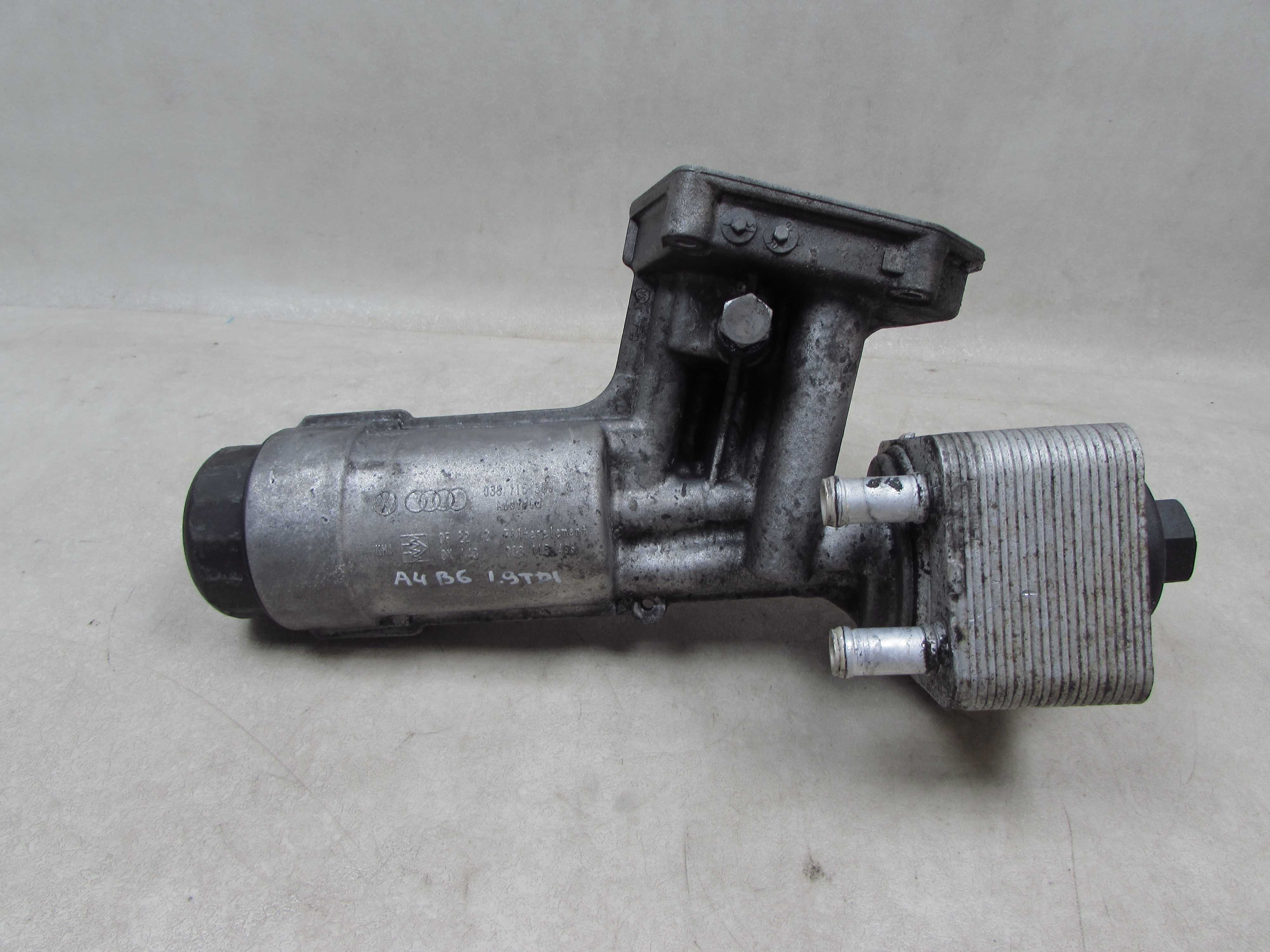 VW AUDI 1.9 TDI PODSTAWA OBUDOWA FILTRA OLEJU 038115389C