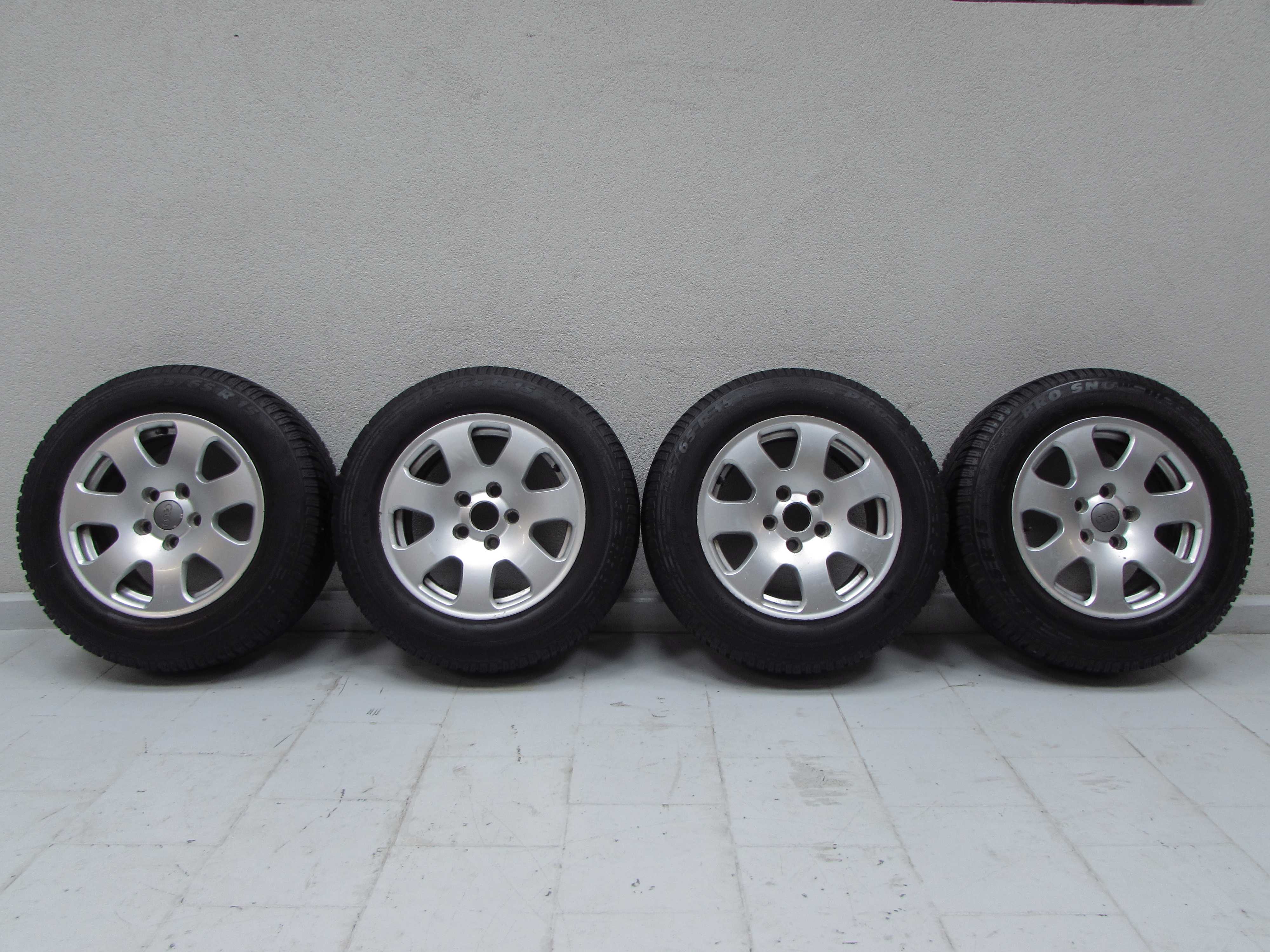 VW AUDI 5X112 15'' ET39 7x15 H2 KOLA FELGI ALUMINIOWE KPL ORG 8E060102525