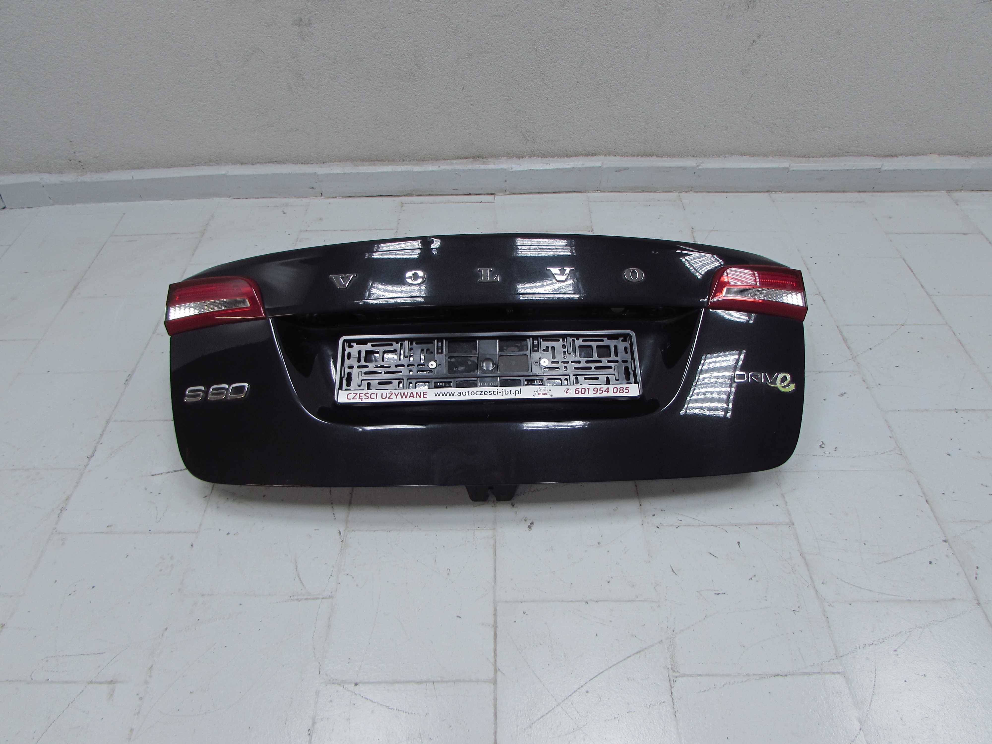 VOLVO S60 II 10-18 KLAPA BAGAZNIKA TYL 452 DO ZALOZENIA