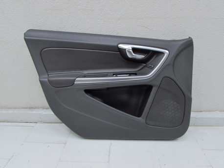 VOLVO S60 II V60 R DESIGN 10-17 TAPICERKA BOCZEK DRZWI LEWY PRZOD SKORA 3539682Y2L