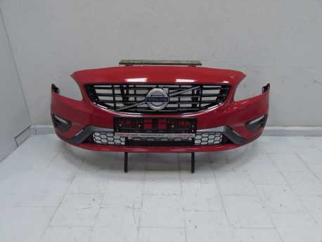VOLVO S60 II V60 LIFT FL R-DESIGN 13-18 ZDERZAK PRZOD PRZEDNI SPRYSIWACZE 612