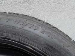 OPEL ASTRA IV J ZAFIRA C CHEVROLET KOLO DOJAZDOWE 2160141 DOJAZDOWKA 5X115 115/70R16